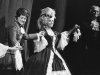 FILE - This is an October 1973 file photo of  Swiss opera singer Lisa della Casa, center, as she performs  on stage at the Zurich Opera "Opernhaus Zuerich", Switzerland, . According to media reports on Tuesday, Dec. 11, 2012, Lisa della Casa died at the age of 93 at Muensterlingen at the Lake of Constance, Switzerland. (AP Photo/Keystone/file)  NO ARCHIVE