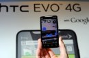 Sprint said in a statement that the phone, known as the HTC EVO 4G LTE 