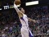 Los Angeles Clippers power forward Blake Griffin (32) dunks the ball in the first quarter of an NBA basketball game against the Utah Jazz, Friday, Dec. 28, 2012, in Salt Lake City. (AP Photo/Rick Bowmer)