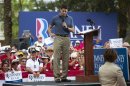 File photo of Republican vice presidential candidate Ryan speaking during a campaign event at The Villages in Lady Lake