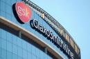 File photo of a GlaxoSmithKline logo outside one of its buildings in west London
