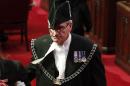Sergeant-at-Arms Kevin Vickers is pictured in the Senate chamber on Parliament Hill in Ottawa