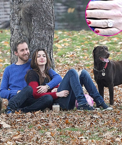 See Anne Hathaway's Gorgeous Engagement Ring!