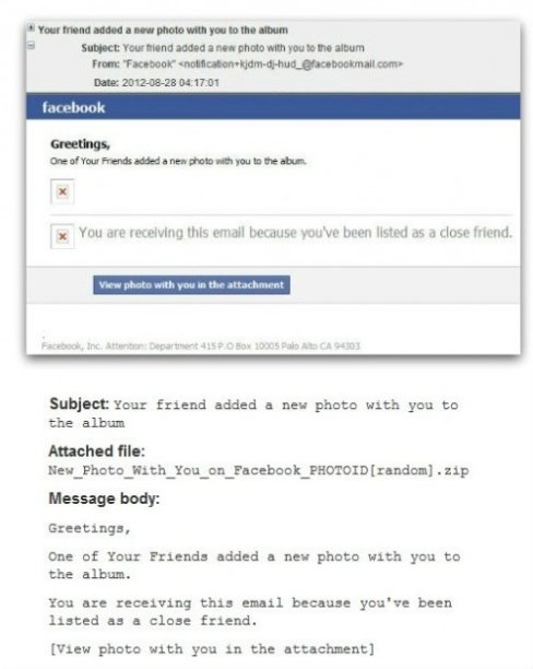 Facebook Photo Malware