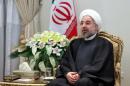Iranian President Hassan Rouhani in Tehran on November 9, 2013