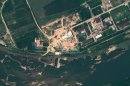 This Agust 6, 2012 satellite image shows the Yongbyon Nuclear Scientific Research Centre in North Korea