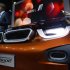 The BMW i3 concept car is displayed during a news conference at the 2012 Los Angeles Auto Show in Los Angeles