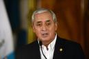 Guatemala's Supreme Court gave a green light for embattled President Otto Perez, seen in Guatemala City on May 8, 2015, to be investigated for graft in the corruption scandal rocking his government