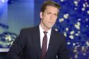 In this image released by ABC News, anchor David Muir from "World News Tonight with David Muir," appears on the set in New York. NBC's evening newscast has lost in the ratings for the first time since 2009, and the first time since anchor Brian Williams was suspended in February for telling a false story about his reporting from the Iraq War. The Nielsen company said that ABC's 