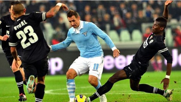 Fußball - Klose holt mit Lazio Punkt bei Juventus