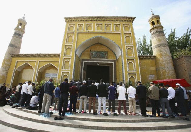 Mosque in Kashi of Xinjiang Uygur Autonomous Region, China