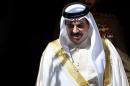 The King of Bahrain, Sheikh Hamad bin Issa Al-Khalifah, in central London, on August 6, 2013