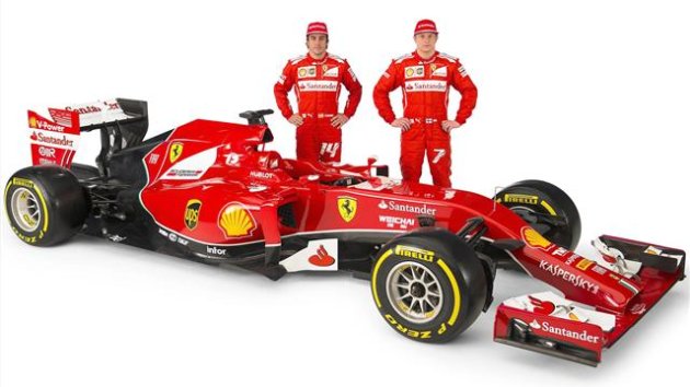 Ferrari y Kimi Raikkonen presentan el nuevo Ferrari