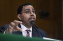 Acting Education Secretary Dr. John King, Jr., testifies before the Senate Health, Education, Labor and Pensions Committee on Capitol Hill in Washington, Thursday, Feb. 25, 2016, during his confirmation hearing as the Education Secretary. Obama's choice to serve as Education Secretary says he rose to his current position because New York City public school teachers 