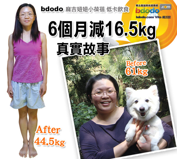 6個月減16.5kg 小肥貓變俏辣媽