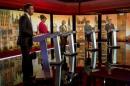 Britain's political leaders participate in a televised debate in London