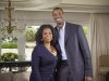 This May 1, 2013 photo released by OWN shows host Oprah Winfrey posing with NBA  basketball player Jason Collins during an interview for "Oprah's Next Chapter," in Beverly Hills, Calif.  The interview aired Sunday. Officials at three publishing houses said Monday, May 6, that they had been contacted about a planned memoir by Collins, the first active player in any of four major U.S. professional sports leagues to come out as gay.  (AP Photo/OWN, Chuck Hodes)