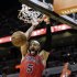 Chicago Bulls forward Carlos Boozer dunks during the second half of Game 1 of the NBA basketball playoff series in the Eastern Conference semifinals against the Miami Heat, Monday, May 6, 2013 in Miami. (AP Photo/Lynne Sladky)
