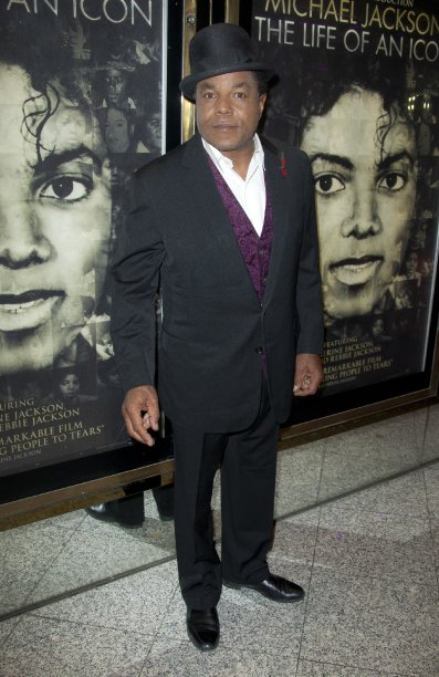 Tito Jackson arrives for the European Premiere of Michael Jackson: The Life Of An Icon, at a central London cinema, Wednesday, Nov. 2, 2011. (AP Photo/Joel Ryan)