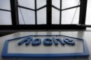 File of the logo of the Swiss drugmaker Roche is seen on a factory in Burgdorf