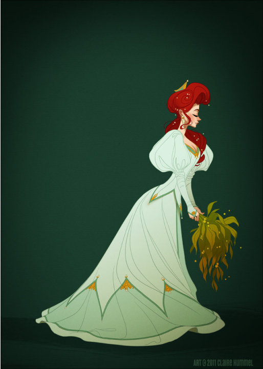 Ariel in Wedding Gown (The Little Mermaid)