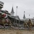 Joel Rosario rides Orb to victory during the 139th Kentucky Derby at Churchill Downs Saturday, May 4, 2013, in Louisville, Ky. (AP Photo/David J. Phillip)