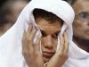 Los Angeles Clippers' Griffin reacts on the bench against the San Antonio Spurs during their NBA game in Los Angeles