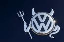 file photo of embellished VW logo