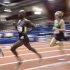 Bernard Lagat, left, competes in the Men's 2-mile event during the 106th Millrose Games Saturday, Feb. 16, 2013, in New York. Lagat won the event with a time of 8:09.49. (AP Photo/Frank Franklin II)