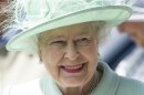 Britain's Queen Elizabeth visits Burnley College and University of Central Lancashire in northern England