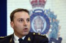RCMP Assistant Commissioner James Malizia speaks during a news conference in Toronto, Ontario