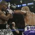 Bernard Hopkins, right,  punches Tavoris Cloud, left, during the 10th round of an IBF Light Heavyweight championship boxing match at the Barclays Center Saturday, March 9, 2013, in New York. Hopkins won by unanimous decision. (AP Photo/Frank Franklin II)