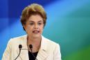 Brazilian President Dilma Rousseff speaks in Brasilia on March 17, 2016