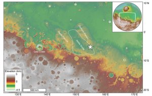 Ancient Mars River May Have Flowed into Huge Ocean