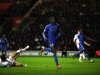 Chelsea's Ba celebrates after scoring a goal during their FA Cup soccer match against Southampton at St Mary's Stadium in Southampton