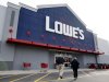 FILE -- In a Nov. 14, 2011 file photo, customers walk toward the Lowe's store in Saugus, Mass.  Lowe's Cos.'reported Monday May 21, 2012,  first-quarter profit climbed 14 percent, as warmer weather helped boost sales.  (AP Photo/Michael Dwyer/file)