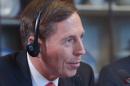 Former US military commander David Petraeus, seen on May 20, 2015, in Washington, DC, said a controversial move to harness fighters from a group linked to Al-Qaeda was "an option that has some prospect for achievement"