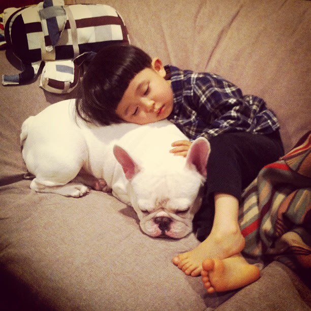 Cute Alert: Boy and His Dog Are Inseparable