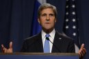 US Secretary of State John Kerry speaks on Syria's chemical weapons, on September 12, 2013