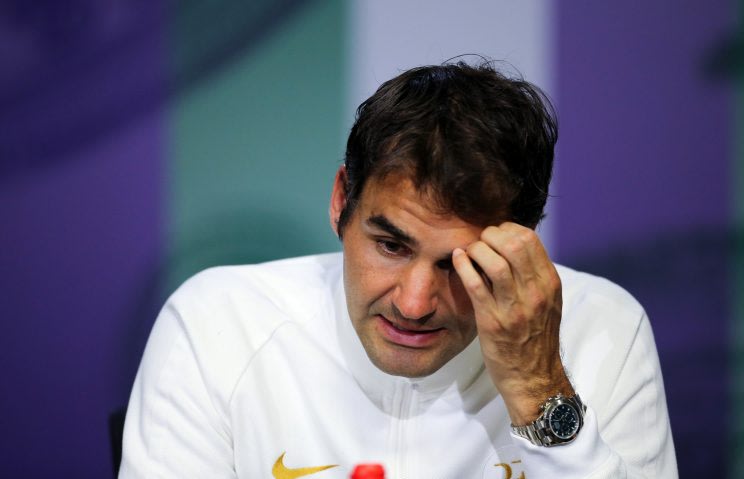 Tennis star Roger Federer