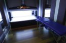 A view of a tanning bed at a spa facility at Mistral Hotel in Gniewino