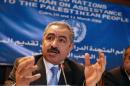Mohammed Shtayyeh at a United Nations seminar in Cairo on March 10, 2009