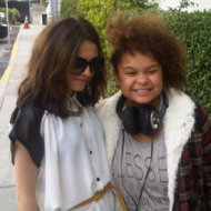 Cher Lloyd Meets X Factor USA's Rachel Crow & Drew