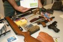 Armas incautadas por la Guardia Civil. EFE/Archivo