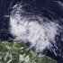 NOAA handout image of Tropical Storm Isaac
