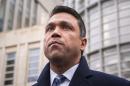 File photo of U.S. Representative Michael Grimm of New York at a news conference after his guilty plea at the Brooklyn federal court in New York