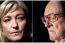 National Front leader Marine Le Pen is feuding with her father, party founder, Jean-Marie Le Pen