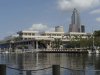 The Tampa Convention Center is seen in downtown Tampa, Florida