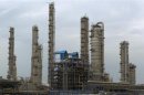The Nouri petrochemical plant is seen in Assalouyeh