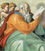 El apostol Zacarias con el rostro del Papa Julio II. (Wikimedia Commons)